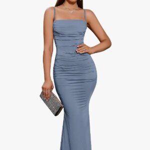 Women's Sleeveless Bodycon Corset Maxi Dress, Size Medium (NWT)